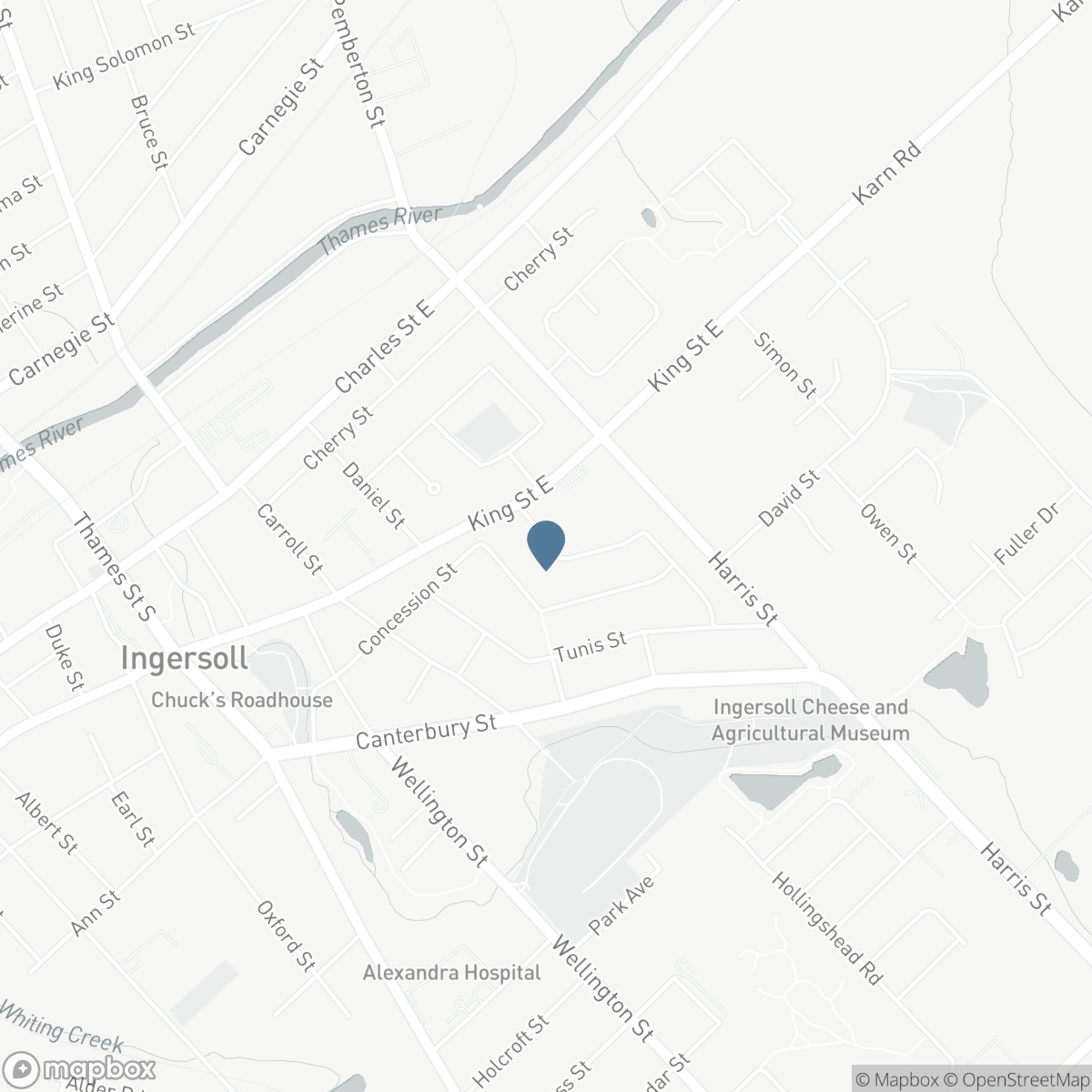 11 PRINCESS PARK ROAD, Ingersoll, Ontario N5C 1X7